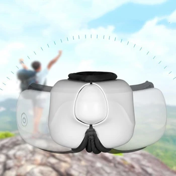 

Wireless Foldable Rechargeable Eye Massager,Intelligent Mode One-Click Operation Eye Massager,Wireless Bluetooth Music Therapy S