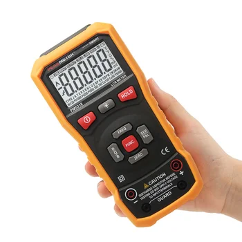 

Multifunctional Backlit Measuring Tool Home LCD Display 4 In 1 Data Hold Digital Multimeter Handheld Tester Impedance Resistance