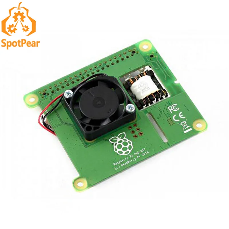 

Raspberry Pi PoE Official Original Power over Ethernet HAT for 802.3af PoE network