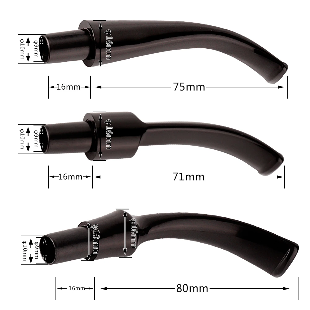 Mouthpiece Tobacco Pipe, Pipe Mouthpiece 9mm