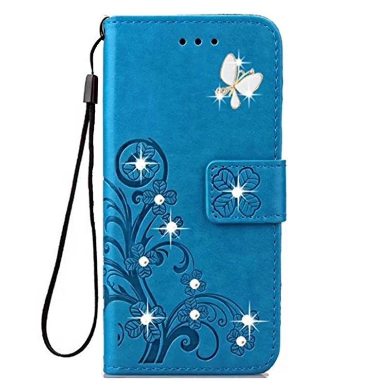 for Huawei SCL-L21 SCL-L01 Y6 2016 2015 / Honor 4A Case Protected Flip Flower Phone Cases Wallet Leather Silicon Cover Funda 