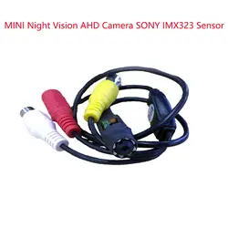 Новый AHD 2MP/1080 P SONY IMX 323 датчик мини аналоговый видеонаблюдения высокой четкости инфракрасного ночного видения камеры видеонаблюдения