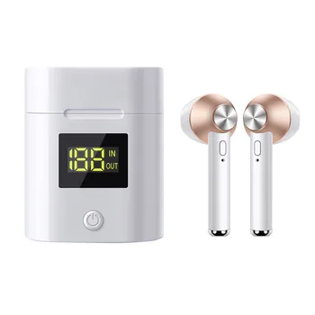 

2020 best selling 3D Stereo Sound Headset D019 Wireless Bluetooth 5.0 Earphone With Charging Box support dropshipping#G1