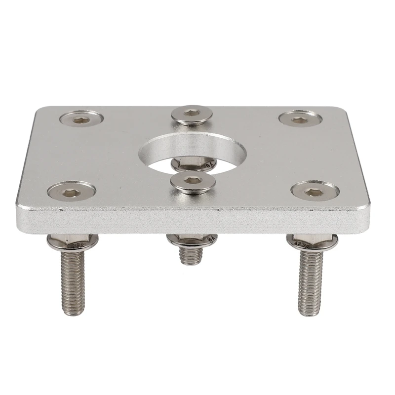 

1 Set Silver Metal Booster Delete Plate Kit Billet Brake Booster Delete Plate, Fit for Honda Acura Civic