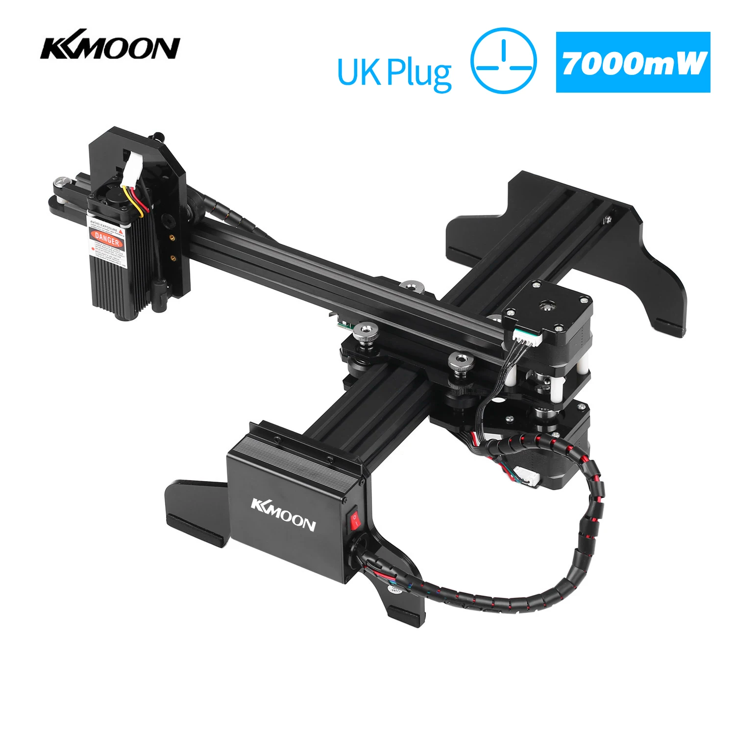 

7W/20W 405nm Laser Engraver Machine Upgrated Version Laser Engraving Printer DIY USB CNC Router for Win 7/8/10/XP Android 4.2