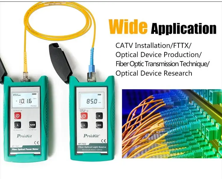 Pro'sKit MT-7601-C волоконно-оптический измеритель мощности