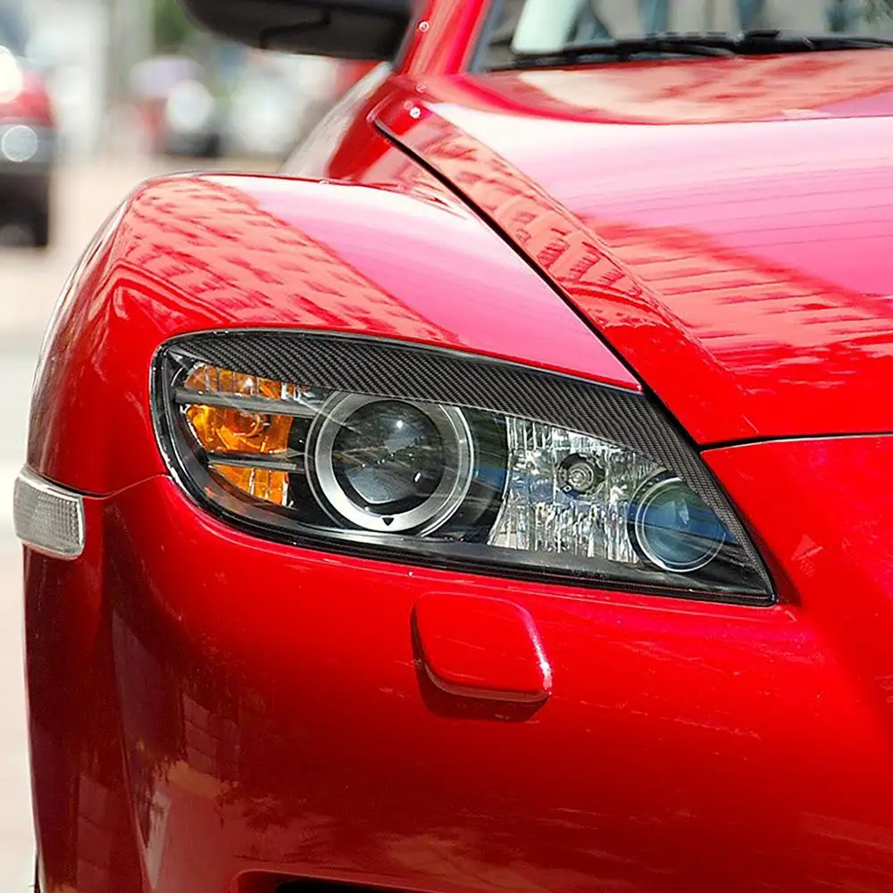 Аксессуары для стайлинга автомобиля подходят Mazda RX8 Coupe 2004 2008 передние веки