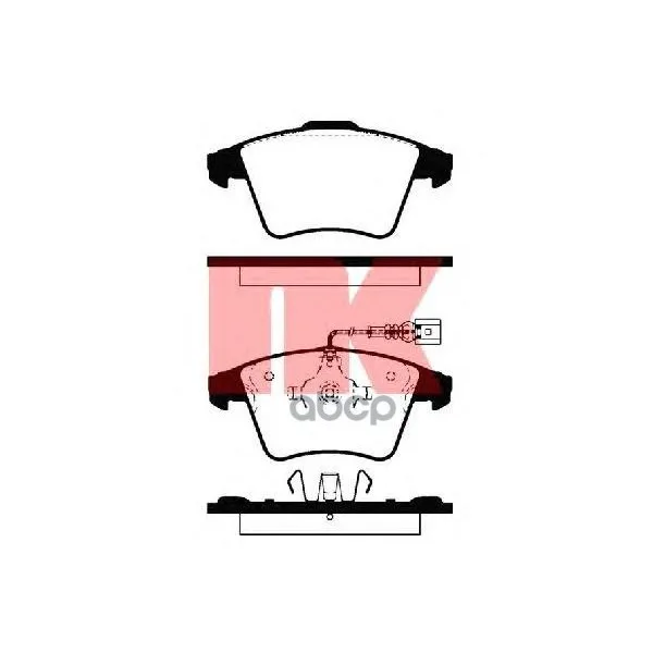 Колодки Тормозные Nk 224761 Nk арт. 224761