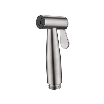 

Durable Stainless Steel Shower Portable Toilet airbrush Bidet Set Two Function Hand Toilet Diaper Sprayer Shower