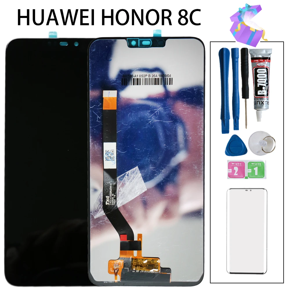 Goede Originele voor Huawei Honor 8C Lcd scherm Touch Digitizer Vergadering voor Honor 8C BKK AL10 LCD Display 10 Touch Reparatie deel
