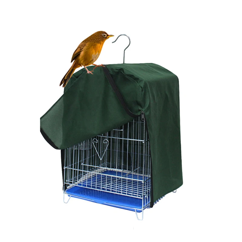 Foldable Bird Cage Cover Parrot Parakeet Hanging Cage Lightproof Cold