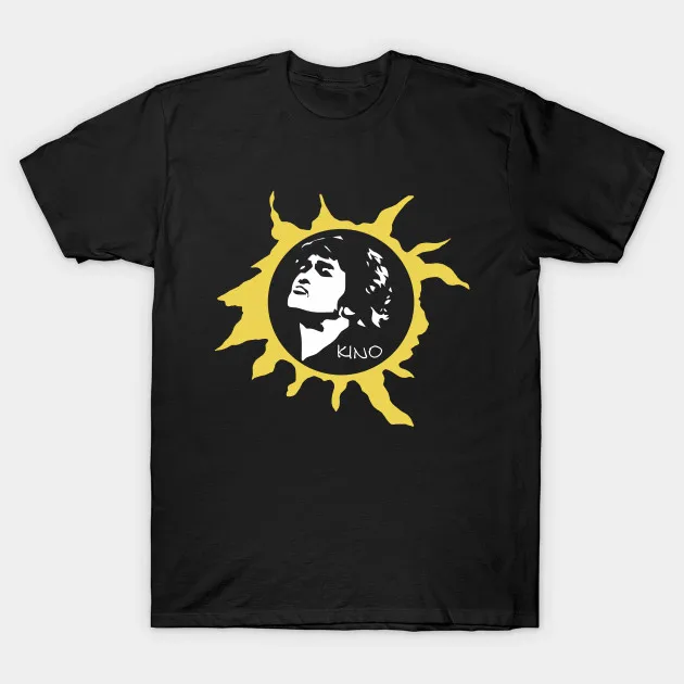 Мужская футболка Viktor Tsoi KINO band Футболка женская | одежда