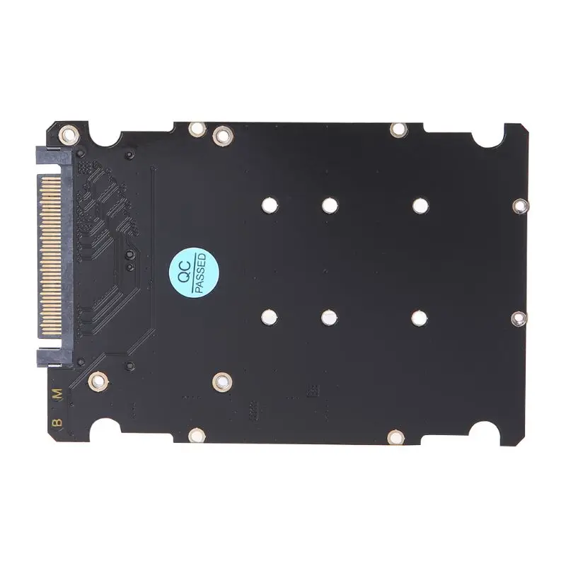 M.2 SSD на U.2 адаптер 2 в 1 M.2 NVMe ключ B/M NGFF SSD на PCI-e U.2 SFF-8639 адаптер PCIe M2 конвертер настольный компьютер H8WA