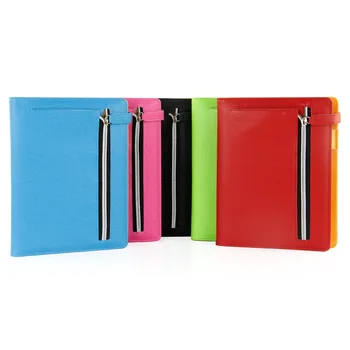

A5 Zipper Wallet Style Notebook Paper Planner Agenda School Diary Note Book Loose-leaf Bullet Journal Notebook Stationery