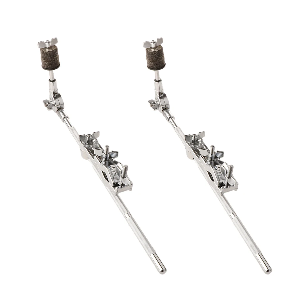 MagiDeal 2 Pcs Drum Clamps Extension Clamps for Instruments Drum Accessories