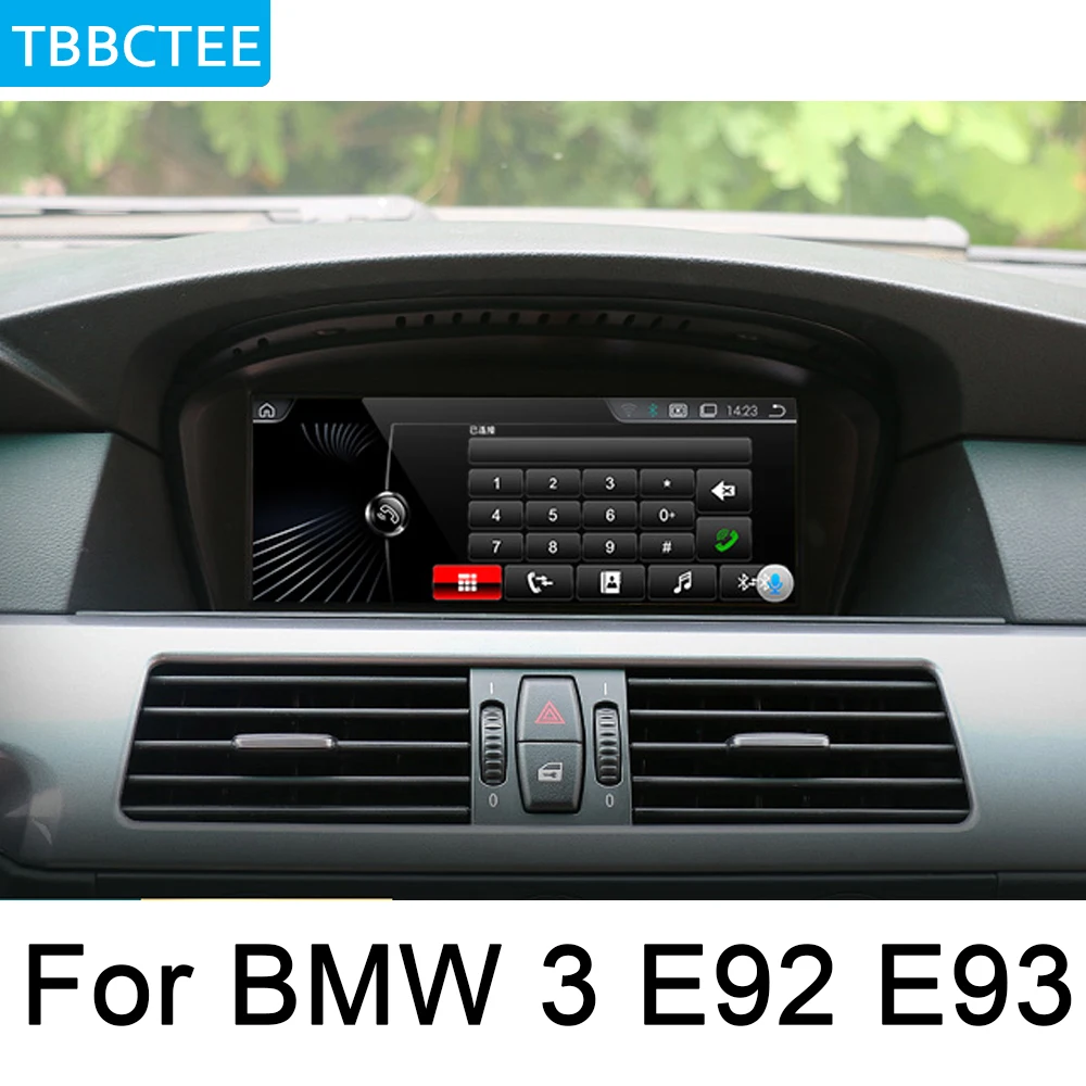 Top For BMW 3 Series E92 E93 2003~2008 CCC Car Radio Car Android System Player GPS Navigation 1080P IPS LCD Screen WiFi AUX 1