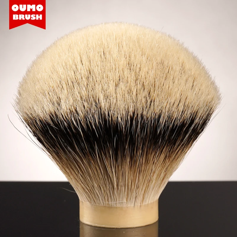 

OUMOBRUSH-SHD SILK HMW slivertip shaving brush knots gel tip