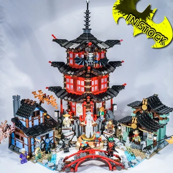 

Ninja Series The Temple of Airjitzu In Stock 06022 89009 2150pcs 10427 Model Building Blocks Bricks Toys 79247 70751