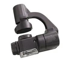 Protable 90 X Phone Type LED Light Magnifying Glass Magnifier Mobile Phone Clip Holder Microscope UV Currency Detector Protable 90 X Phone Type LED Light Magnifying Glass Magnifier Mobile Phone Clip Holder Microscope UV Currency Detector