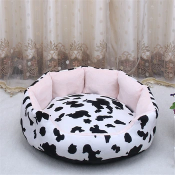 

New Arrival Calming Bed Pet-Product Dog-Bed Cat-Litter Round Comfortable Plush Warm Soft Long