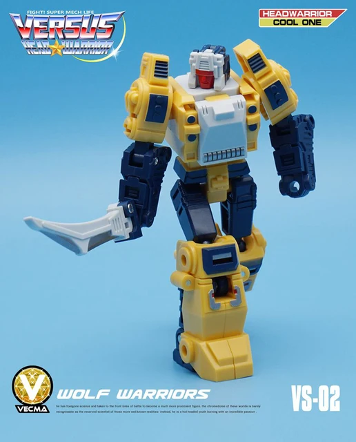 Mft Transformation G1 Robot Weirdwolf Vs 02 Vs02 Headmasters Head Werrior Pocket War Series Wolf Mode Action Figure Kids Toys Action Figures Aliexpress