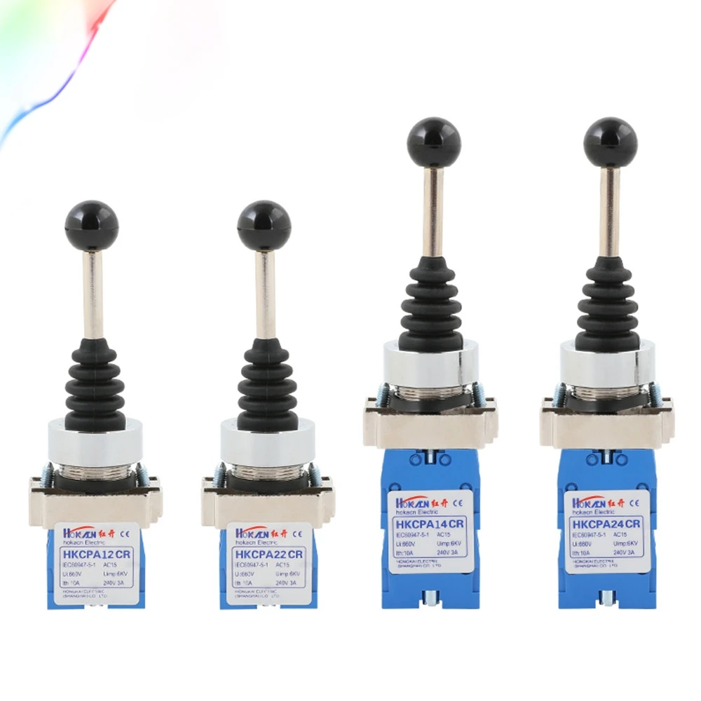 22mm joystick switch maintained momentary 2/4 position 2/4NO self