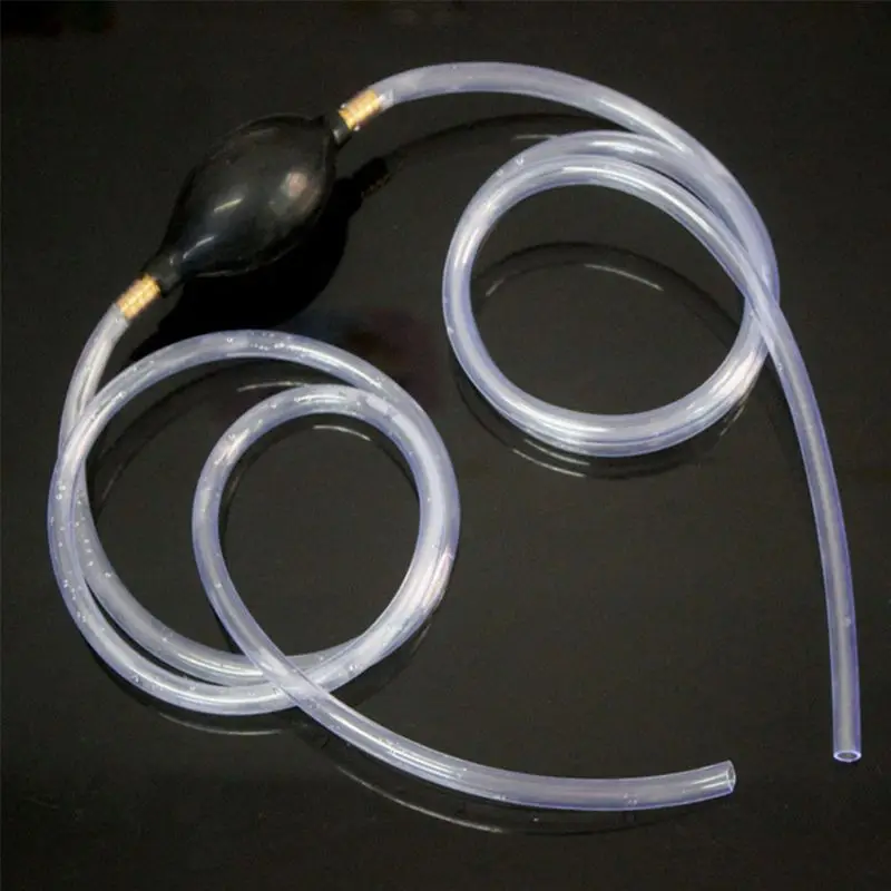 Gasoline Siphone Hose Hand Siphon Pump Petrol Water Oil Liquid Fuel Transfer liquid transfer pump fuel hose tube