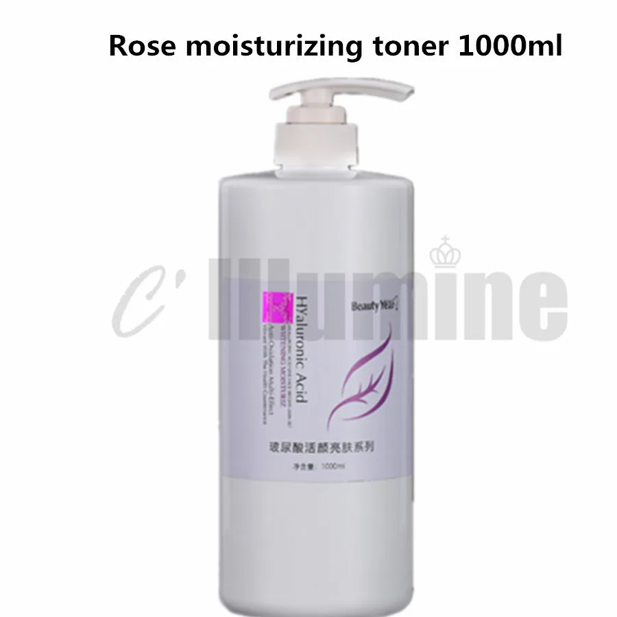

Hyaluronic Acid & Rose Moisturizing Toner Balance Skin PH Value Moisture Replenishment Beauty Salon 1kg