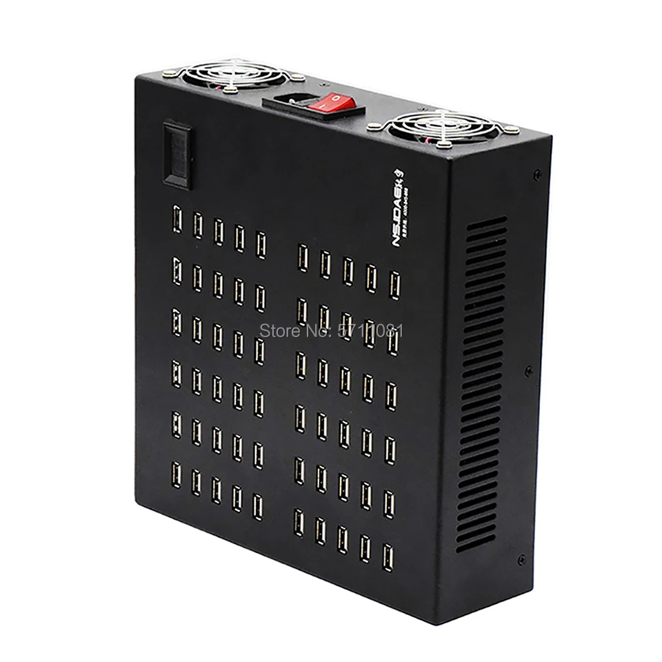 USB зарядное устройство 600W 60 порта Smart настольная зарядная станция 5V 2.4A для Samsung Xiaomi