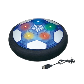 

Kids Toys Rechargeable Air Power Soccer Disc Indoor Floating Soccer Ball with Led Light for Boys Girls Toddler