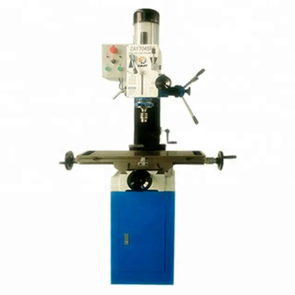 ZX45 Square Column Gear-Head Mill Machines 45mm Cheap Drilling and Milling  Machine