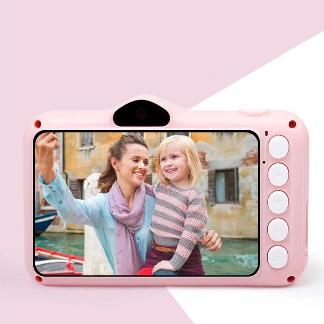  High Definition Creative Dual Camera Mini Children 400 mAh 32GB Camera 5V/1A Educational Toys Blue/