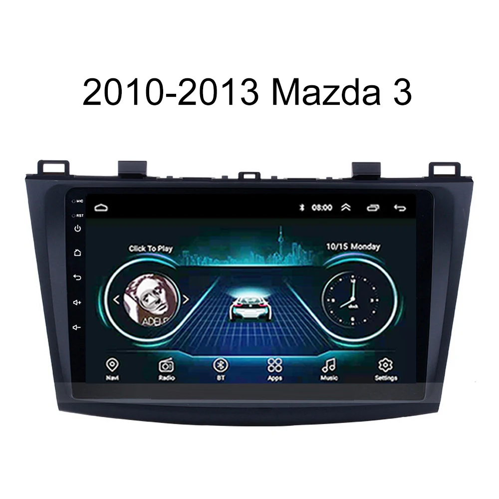 Автомагнитола для mazda 3 2 BK sport 2004 2009 2013 автомобильный DVD плеер GPS навигация