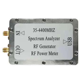 

PLZ35-4400MHz Simple Spectrum Sweep Signal Source Tracking Source Power Meter with CNC Aluminum Alloy Case