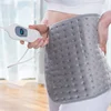 220-240V 100W 40*30cm Microplush Electric Heating Pad for Abdomen Waist Back Pain Relief Winter Warmer 3 Heat Controller EU Plug 5
