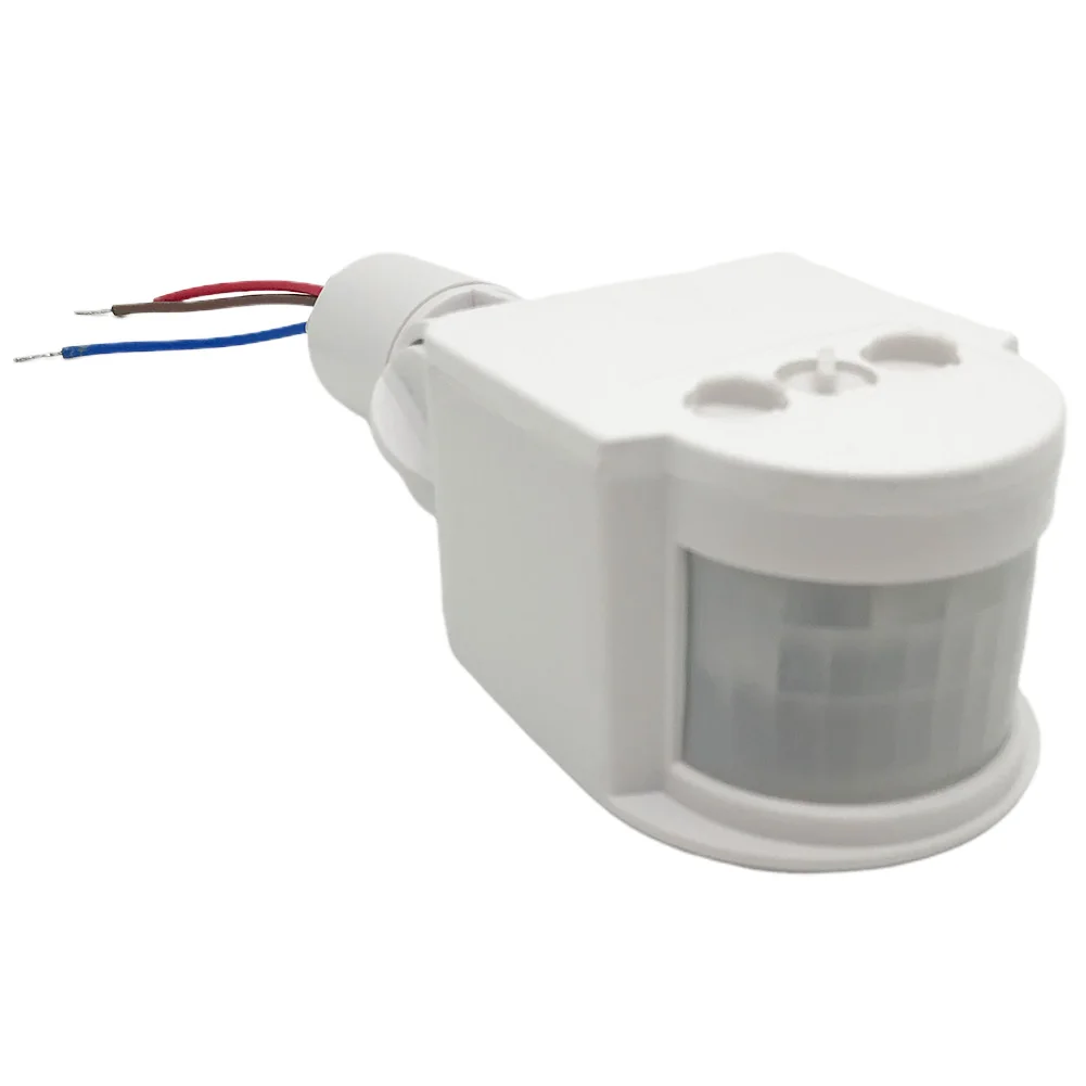 

Smart Sensor Infrared PIR Motion 85-265V 2-14M Sensor Detector Wall Light Switch Control 180 Range Home Security Safety Sensor