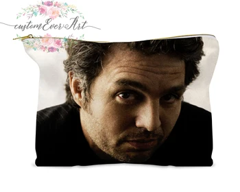 

Mark Ruffalo cosmetic bag personalized small makeup bag funny makeup organizer toiletry bag zipper pouch