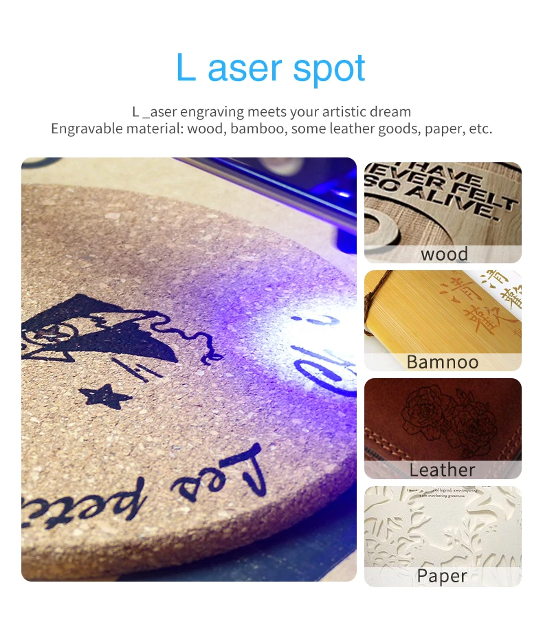 Creality 3D Printing Part Laser Module 12-24V Engraving Laser Head Kits Magnetic Design with Focusing for Ender-3 /5 3D Printers