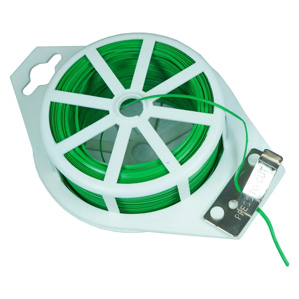 Gardening Plant Twist Tie Line Plastic Reel Wire Spool