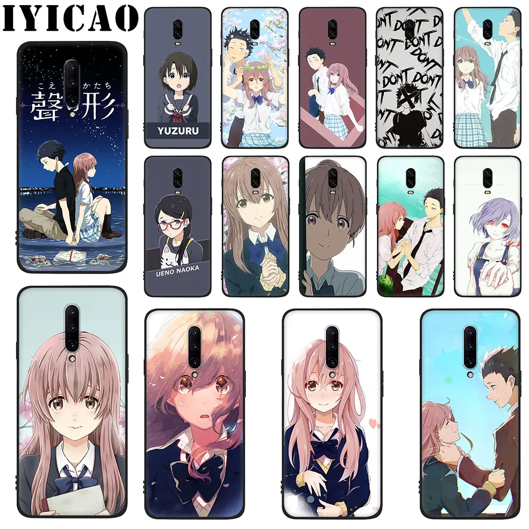 A Silent Voice Anime Soft Silicone Case for oneplus 5 5t 6 6t 7 Pro Cover | Мобильные телефоны и аксессуары