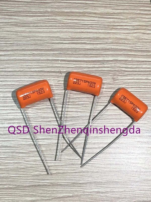 10 шт. Новый спраге Cde 715p 600v0.022 мкФ/223j для соединительных пленочных конденсаторов |