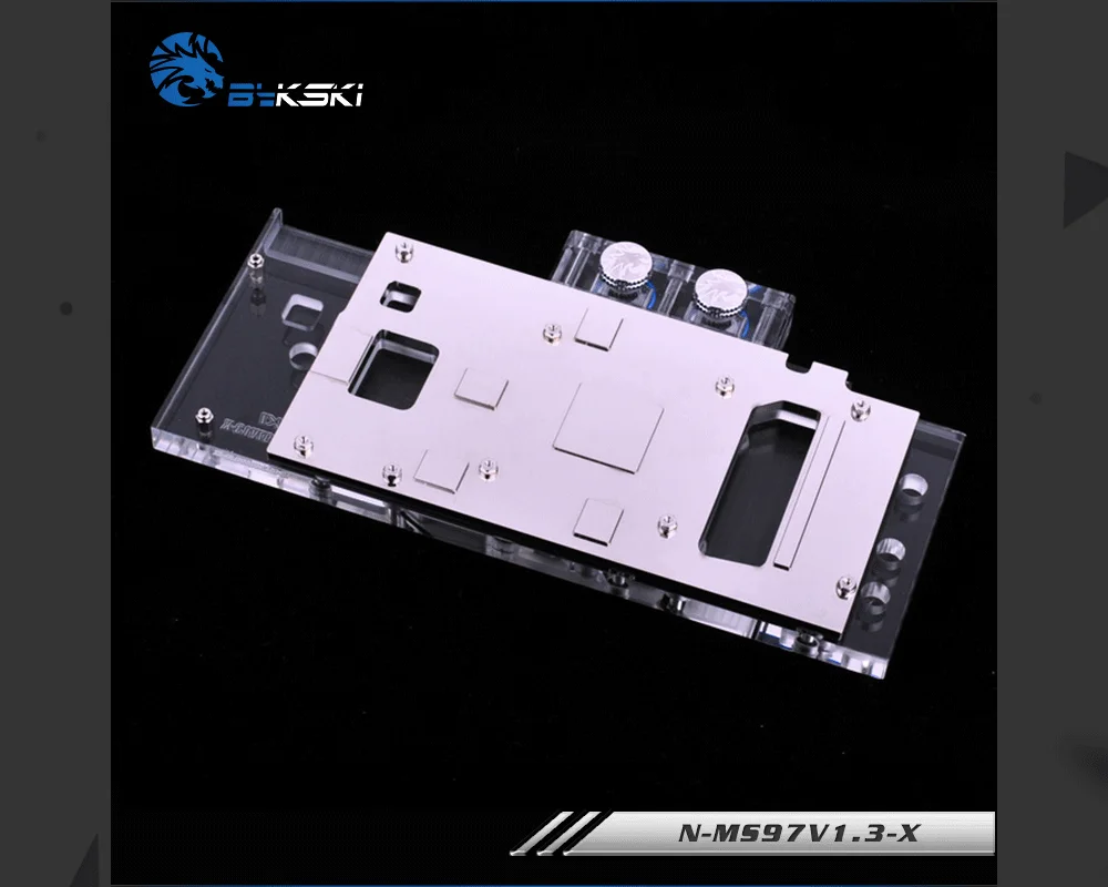 Bykski N-MS97-X, полное покрытие Графика карты блок водяного охлаждения RGB/RBW для MSI GTX970 игровой 4GD5 v1.1