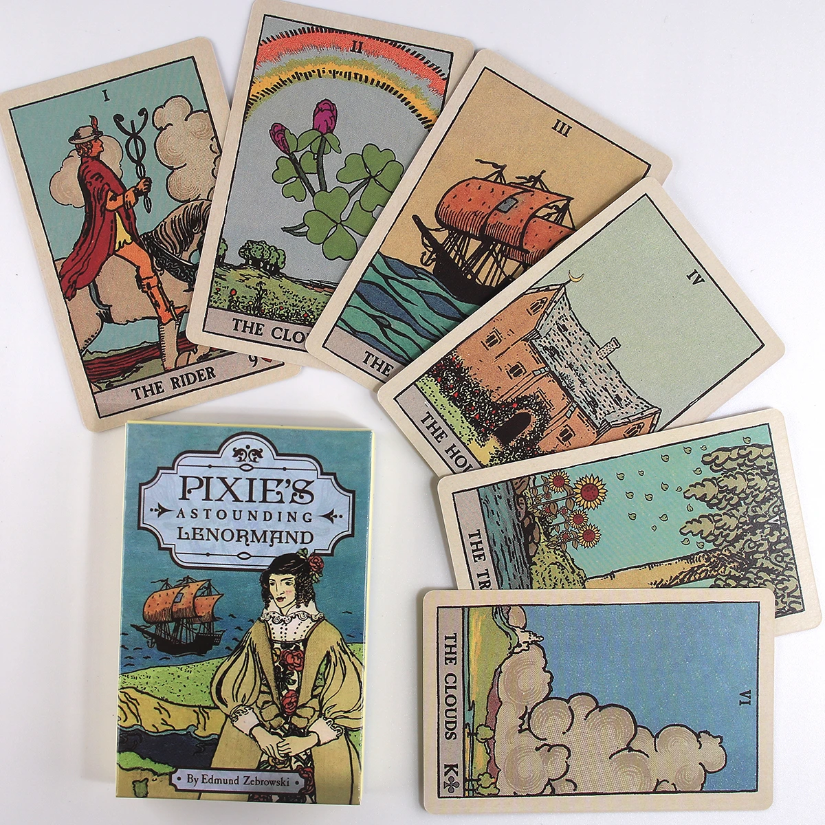 Pixie's Astounding Lenormand Cards Love And Career Issues Oracle Cards  Fortune Telling Divination Card Game - Card Games - AliExpress