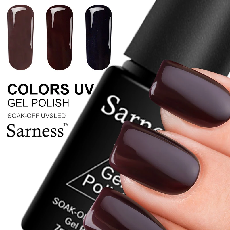 Sarness чистый цвет Ультрафиолетовый гель Lucky лак для ногтей маникюр Esmalte Led Permanente с