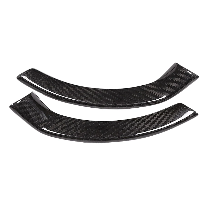 

Real Carbon Fiber Style Steering Wheel Decoration Frame Strip Cover Trim For Alfa Romeo Giulia Stelvio 2017 2018 Car Accessory