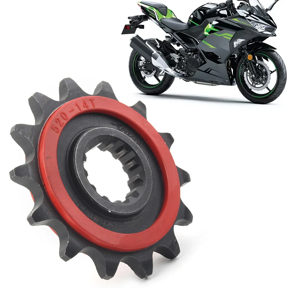 

Передняя Звездочка цепного привода двигателя мотоцикла 14T для Kawasaki NINJA400 Z400 2018