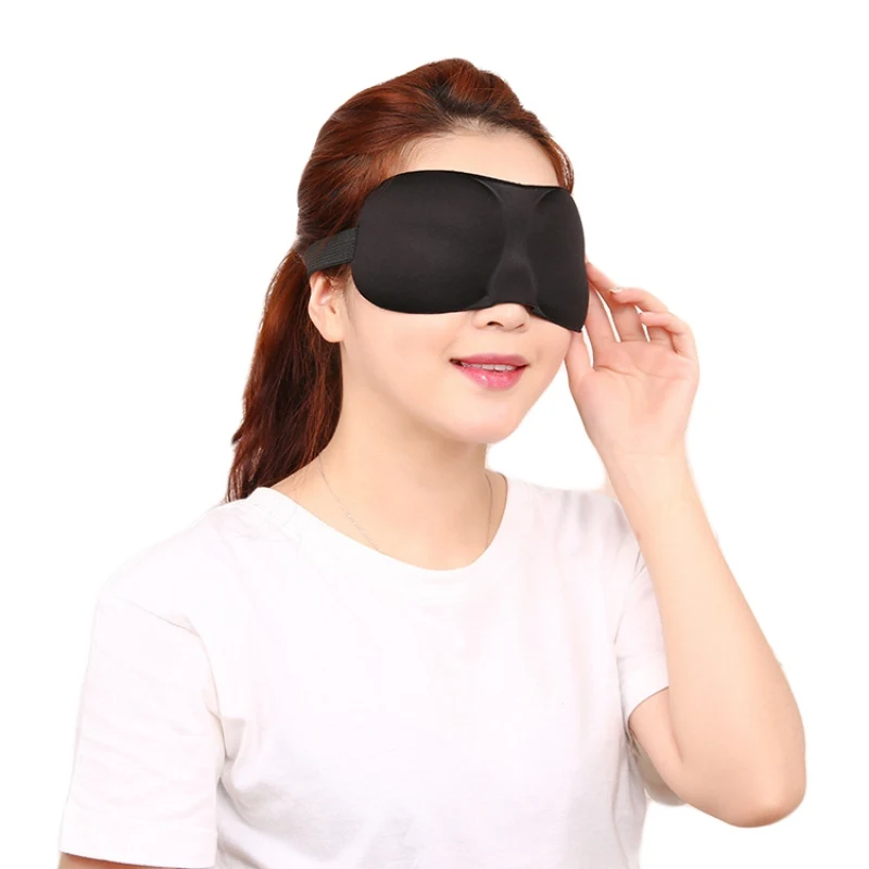 

3D Sleep Mask Natural Sleeping Eye Mask Eyeshade Cover Shade Eye Patch Soft Night Sleep Air Travel Eyepatch Eye Cover Tool