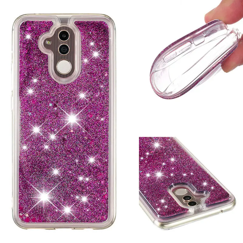 

Huawei Mate 30 Lite Case Soft Silicon Shockproof Phone Case For Huawei Mate 30Lite Dynamic Liquid Quicksand Protection Cover