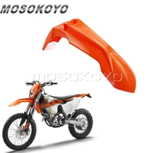 Laranja motocross frente para-lamas para xc exc XC-W sx sxf XC-F 125 150 250 300 450 500 2013-2016 enduro bicicleta da sujeira