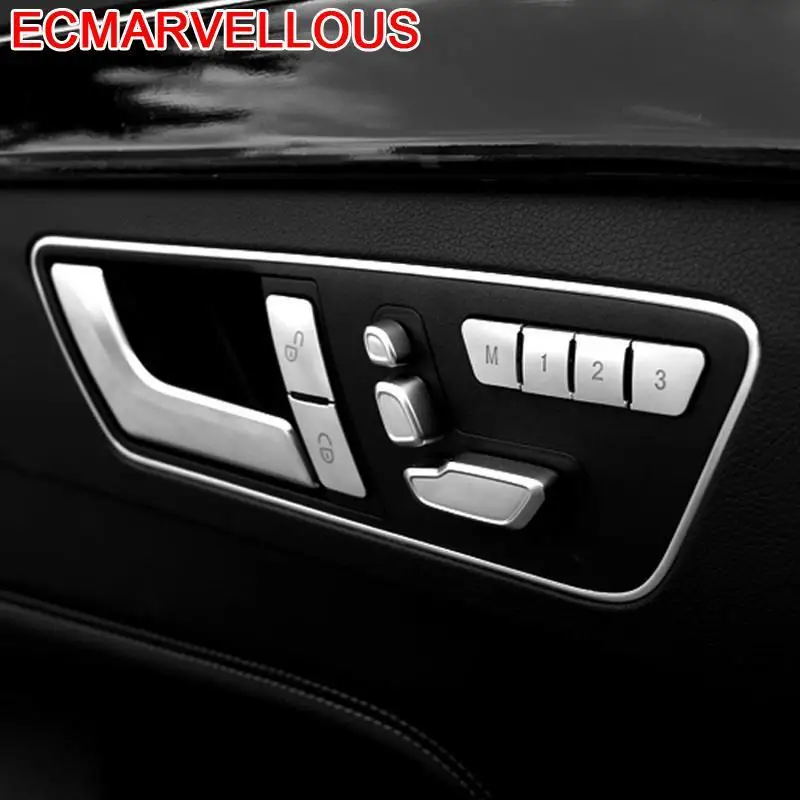 

Auto Window Audio Speaker Horn Seat Automobile Decorative Chromium Car Styling Decoration 18 19 FOR Mercedes Benz E Class